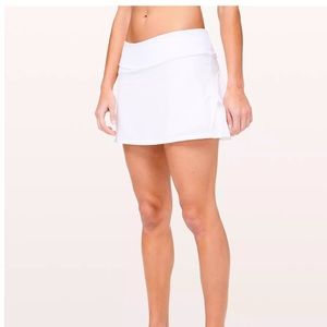 Lululemon play off the pleats skirt